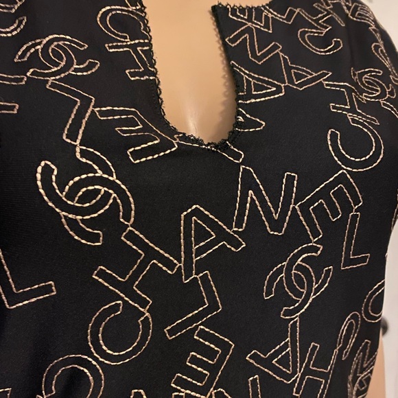RARE!! CHANEL Monogram Top - Picture 2 of 11